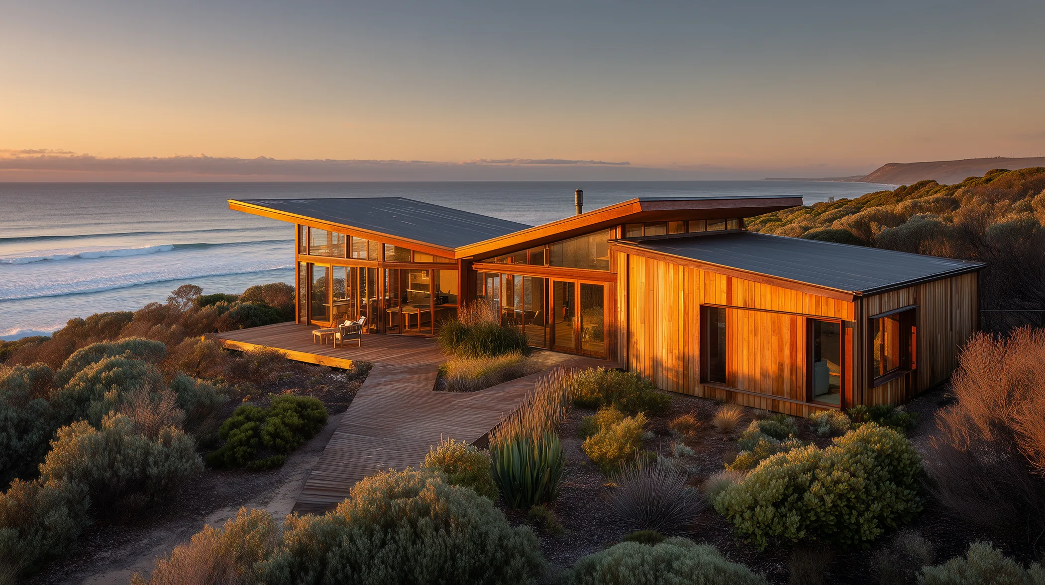 Air conditioning installed at a coastal timber home on the Surf Coast